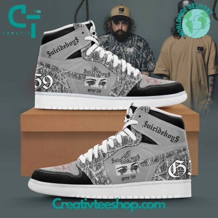 Suicideboys AJ1 High Sneakers Shoes For Men And Women