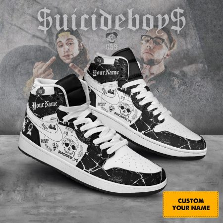 Suicideboys AJ1 High Sneakers Shoes For Men And Women