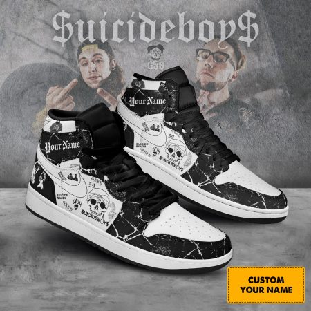 Suicideboys AJ1 High Sneakers Shoes For Men And Women