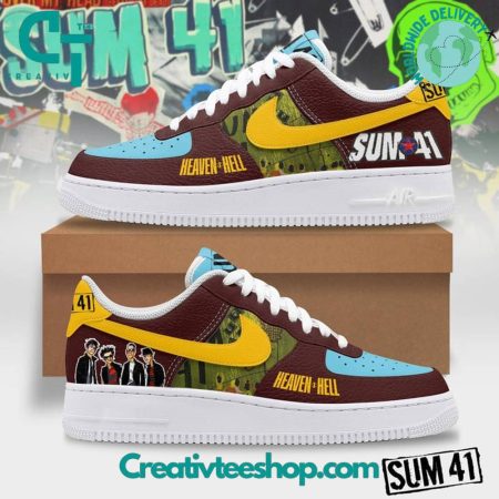 Sum 41 Heaven & Hell  Air Low-Top Sneakers Shoes For Men And Women