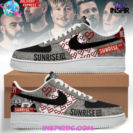Sunrise Avenue Air Low-Top Sneakers Shoes For Men And Women