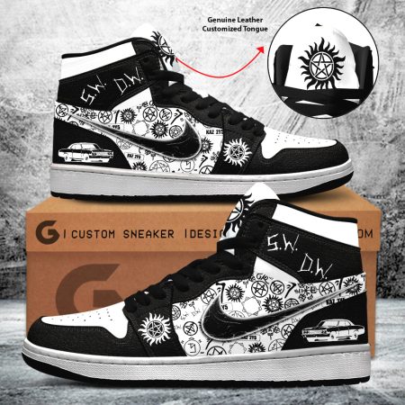 Supernatural AJ1 High Sneakers Shoes For Men And Women
