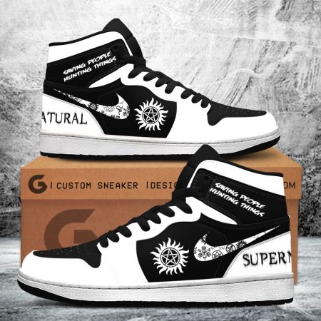 Supernatural AJ1 High Sneakers Shoes For Men And Women