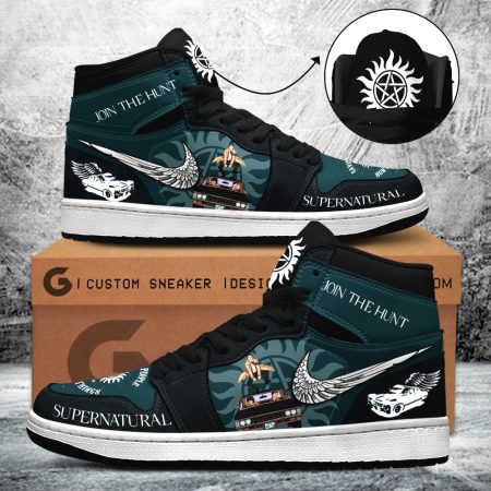 Supernatural AJ1 High Sneakers Shoes For Men And Women