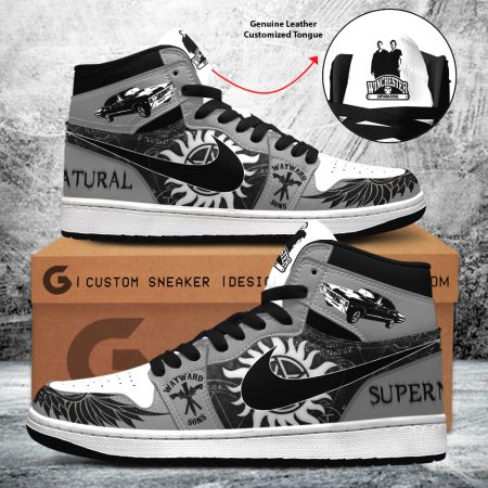 Supernatural AJ1 High Sneakers Shoes For Men And Women