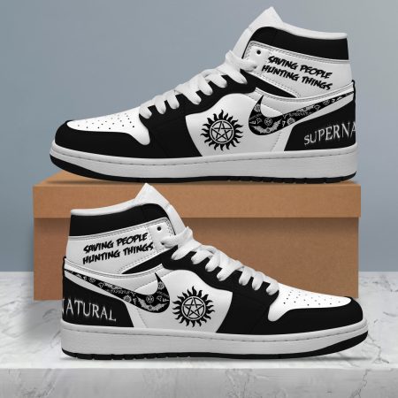 Supernatural AJ1 High Sneakers Shoes For Men And Women