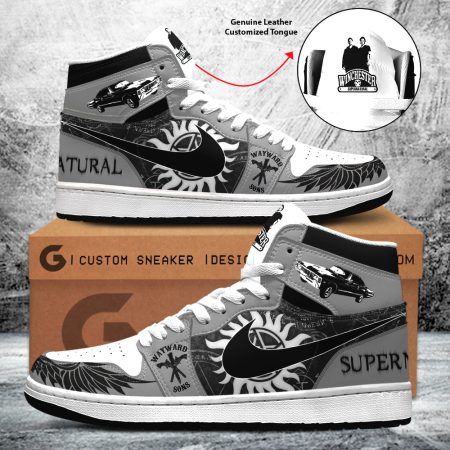 Supernatural AJ1 High Sneakers Shoes For Men And Women