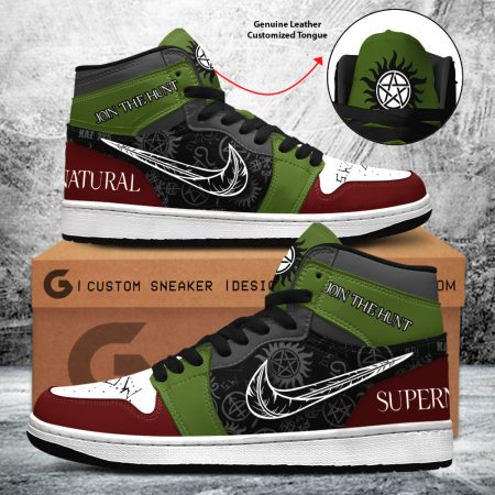 Supernatural AJ1 High Sneakers Shoes For Men And Women