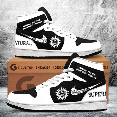 Supernatural AJ1 High Sneakers Shoes For Men And Women