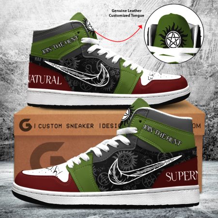 Supernatural AJ1 High Sneakers Shoes For Men And Women