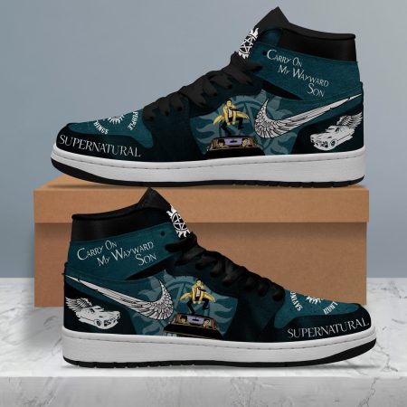 Supernatural AJ1 High Sneakers Shoes For Men And Women