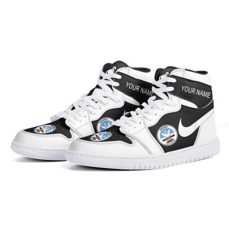 Swansea City AJ1 High Sneakers Shoes For Men And Women