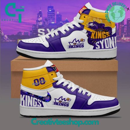 Sydney Kings  AJ1 High Sneakers Shoes For Men And Women