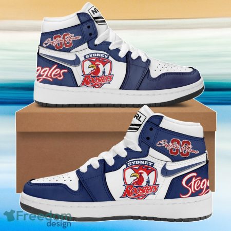 Sydney Roosters AJ1 High Sneakers Shoes For Men And Women