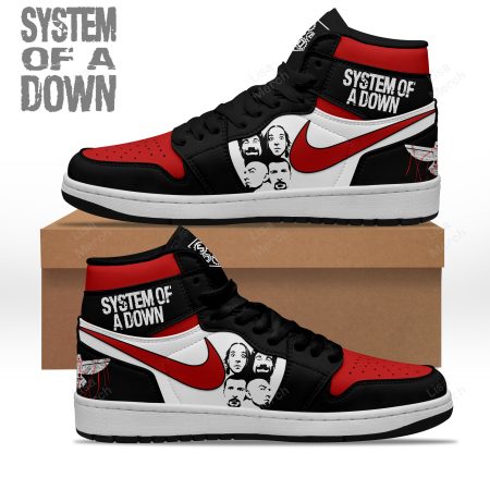 System Of A Down AJ1 High Sneakers Shoes For Men And Women