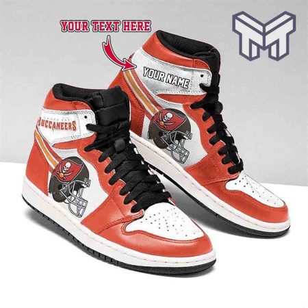 Tampa Bay Buccaneers AJ1 High Sneakers Shoes For Men And Women