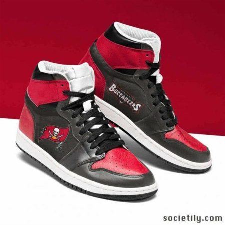 Tampa Bay Buccaneers NFL AJ1 High Sneakers Shoes For Men And Women