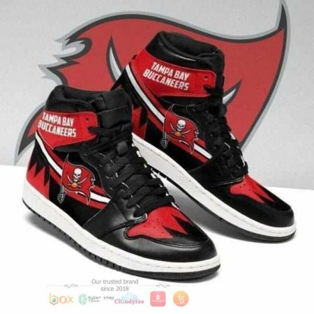 Tampa Bay Buccaneers NFL AJ1 High Sneakers Shoes For Men And Women