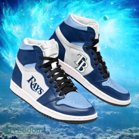 Tampa Bay Rays AJ1 High Sneakers Shoes For Men And Women