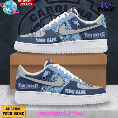Tar Heels North Carolina Air Low-Top Sneakers Shoes For Men And Women