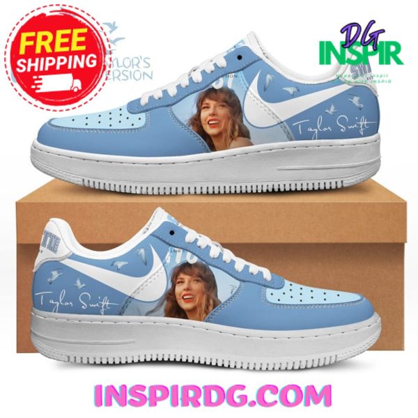 Taylor Swift 1989 Taylors Version Album Performance Air Force 1 Taylor Swift Air Low-Top Sneakers Shoes For Men And Women