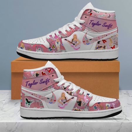 Taylor Swift AJ1 High Sneakers Shoes For Men And Women