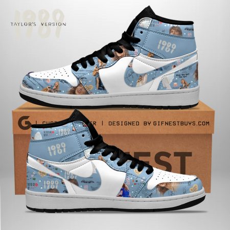 Taylor Swift AJ1 High Sneakers Shoes For Men And Women