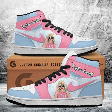 Taylor Swift AJ1 High Sneakers Shoes For Men And Women