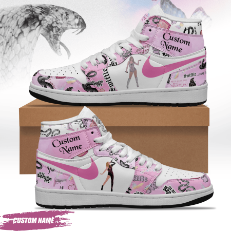 Taylor Swift AJ1 High Sneakers Shoes For Men And Women