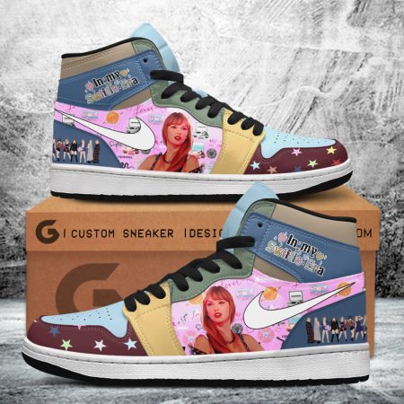 Taylor Swift AJ1 High Sneakers Shoes For Men And Women