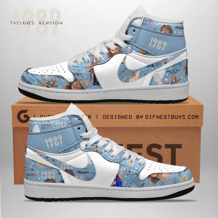Taylor Swift AJ1 High Sneakers Shoes For Men And Women