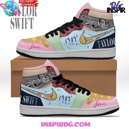 Taylor Swift AJ1 High Sneakers Shoes For Men And Women