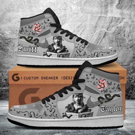 Taylor Swift AJ1 High Sneakers Shoes For Men And Women