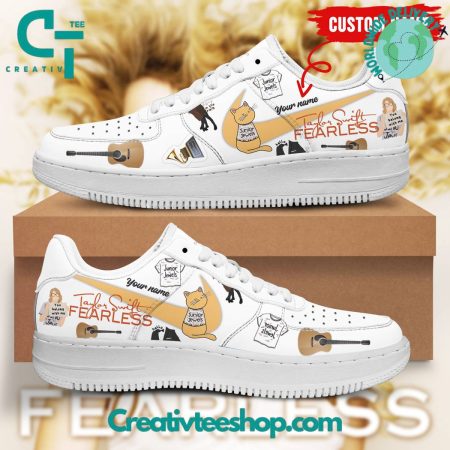 Taylor Swift The Eras Tour Fearless  Air Low-Top Sneakers Shoes For Men And Women