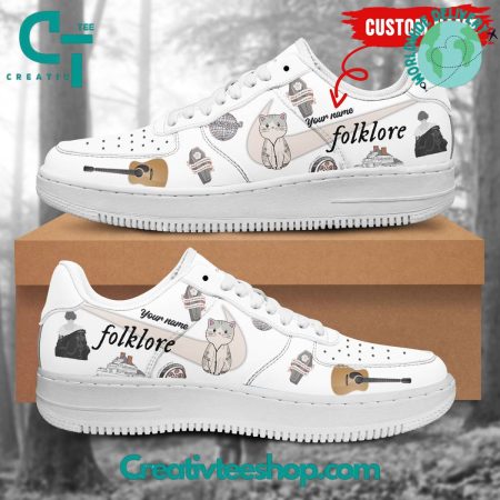 Taylor Swift The Eras Tour Folklore  Air Low-Top Sneakers Shoes For Men And Women