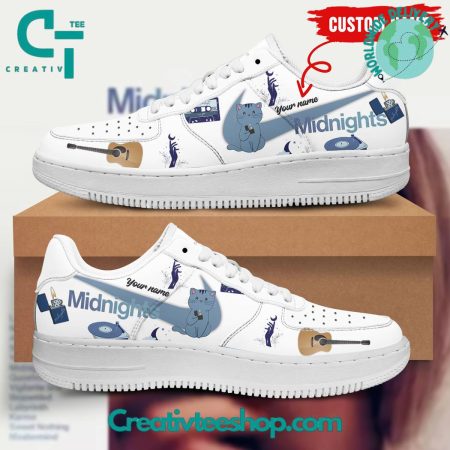 Taylor Swift The Eras Tour Midnights  Air Low-Top Sneakers Shoes For Men And Women