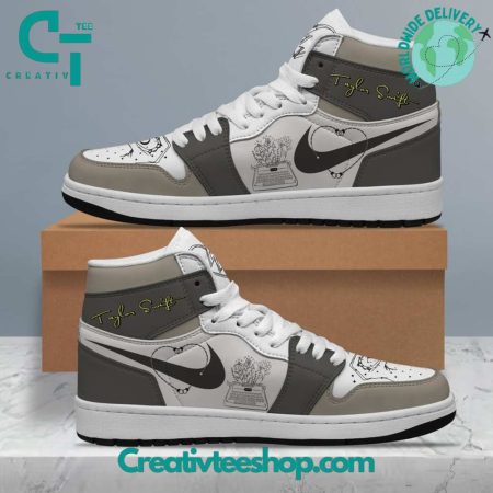 Taylor Swift The Tortured Poets Department  AJ1 High Sneakers Shoes For Men And Women