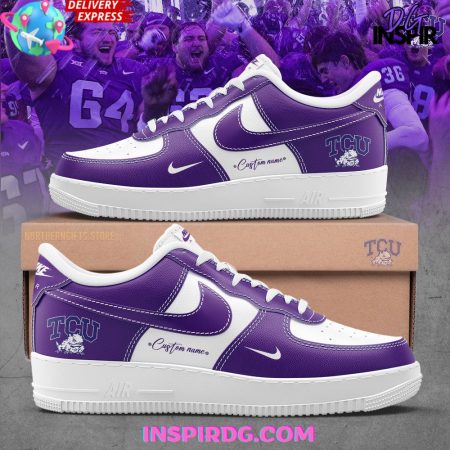 TCU Football Air Low-Top Sneakers Shoes For Men And Women