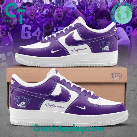 TCU Horned Frogs Air Low-Top Sneakers Shoes For Men And Women