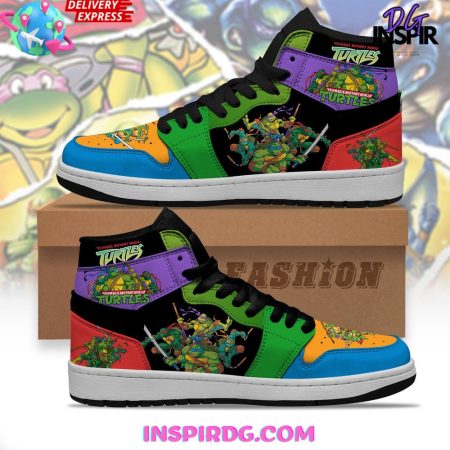 Teenage Mutant Ninja Turtle AJ1 High Sneakers Shoes For Men And Women