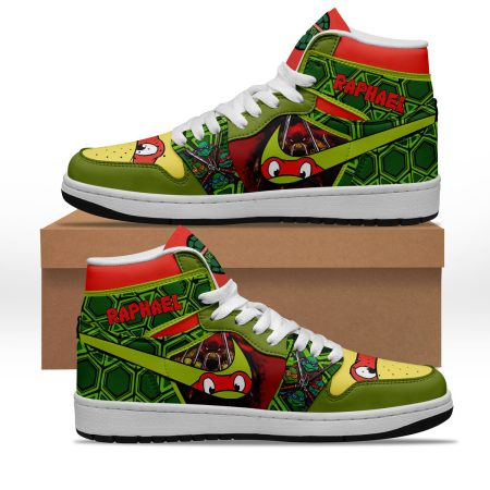Teenage Mutant Ninja Turtles AJ1 High Sneakers Shoes For Men And Women