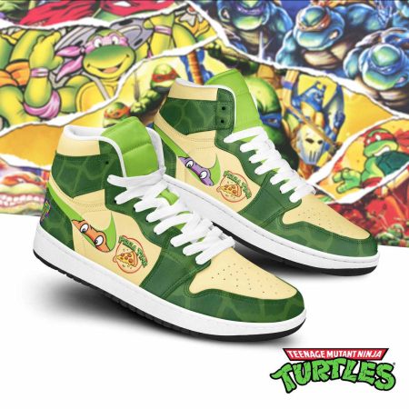 Teenage Mutant Ninja Turtles AJ1 High Sneakers Shoes For Men And Women