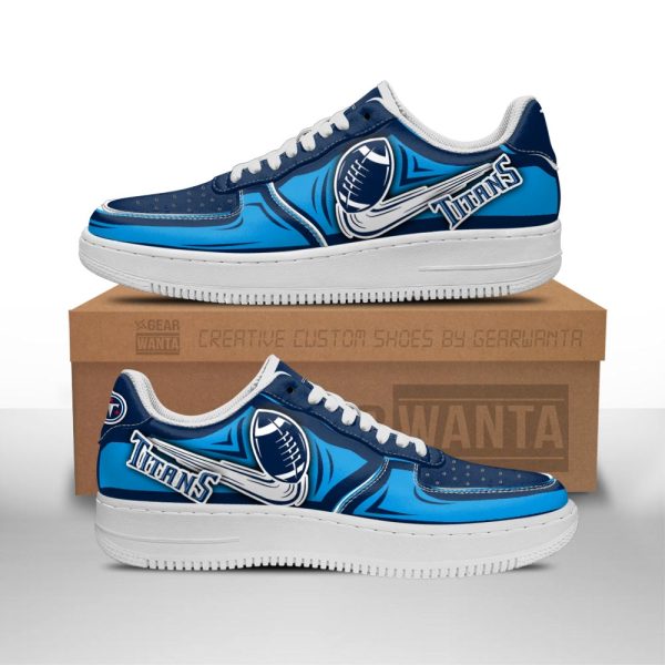 Tennessee Titans Air Low-Top Sneakers Shoes For Men And Women