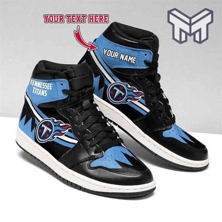 Tennessee Titans AJ1 High Sneakers Shoes For Men And Women