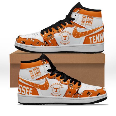 Tennessee Volunteers AJ1 High Sneakers Shoes For Men And Women