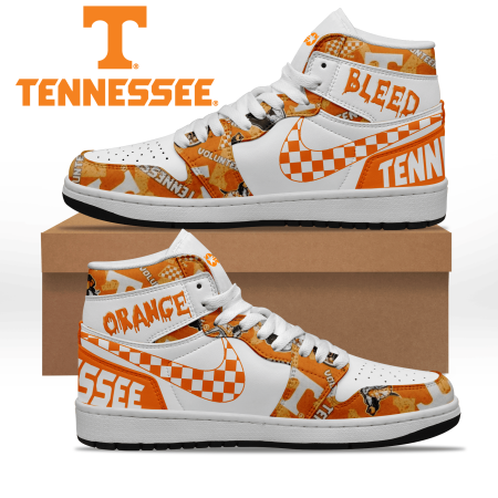 Tennessee Volunteers AJ1 High Sneakers Shoes For Men And Women