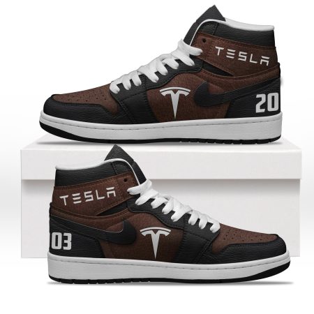 Tesla High Sneakers Shoes For Men And Women