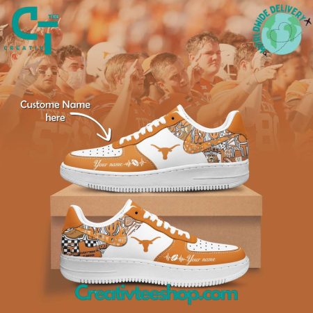Texas Longhorns Air Low-Top Sneakers Shoes For Men And Women