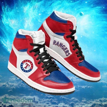 Texas Rangers AJ1 High Sneakers Shoes For Men And Women