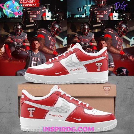 Texas Tech Football Air Low-Top Sneakers Shoes For Men And Women